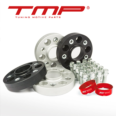 TMP aluminium spacers en spoorverbreders