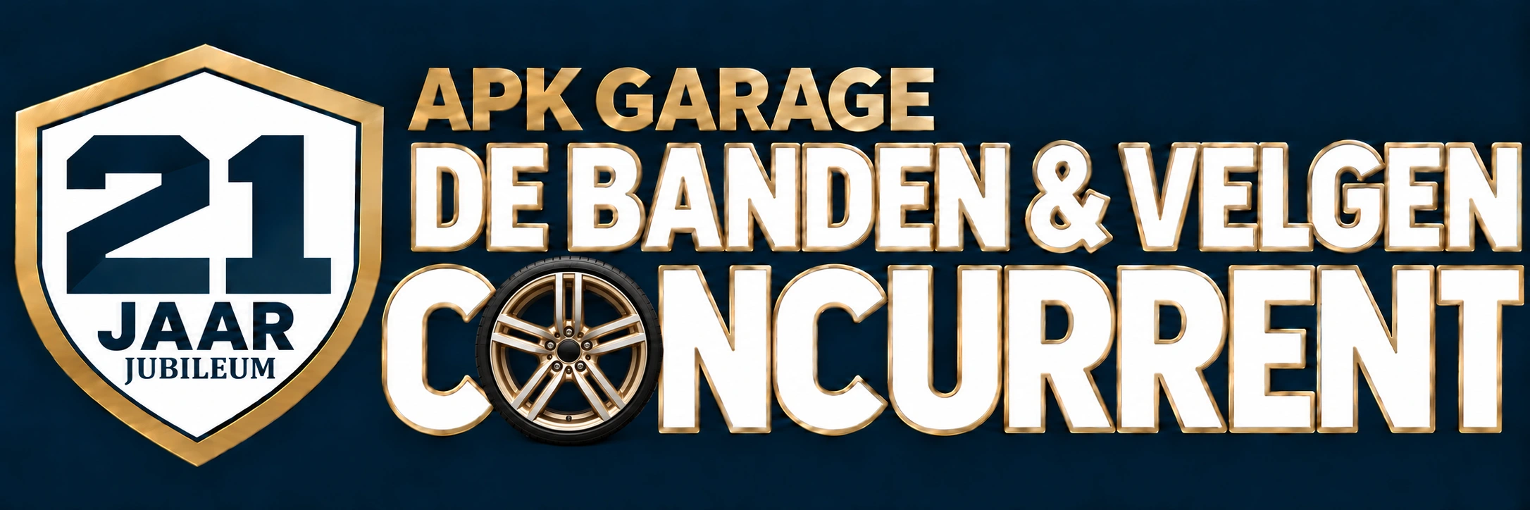 APK Garage De Banden & Velgen Concurrent — 21 jaar jubileum
